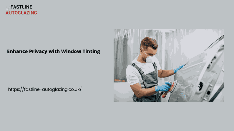 Car with professionally applied window tinting for enhanced privacy and UV protection.